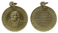 Luther Martin (1483-1546) - auf das 400 j?hrige Lutherjubil?um - 1883 - tragbare Medaille  ss-vz