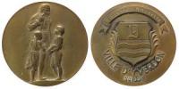Yverdon - auf Pestalozzi - o.J. - Medaille  vz