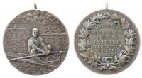 Frankfurt Ruderverein - auf die Internationale Regatta - 1920 - tragbare Medaille  vz