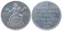 Dresden - auf die Wucherer - 1923 - Medaille  ss-vz