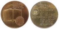 Kulturbund der DDR - Leipzig - 1982 - Medaille  vz-stgl