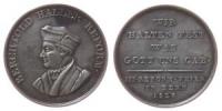 Haller Berthold - auf die 300-Jahrfeier der Reformation in Bern - 1828 - Medaille  fast vz