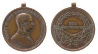 Franz Josef I - der Tapferkeit - o.J. - tragbare Medaille  ss