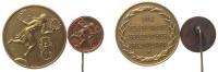 ADAC - für Verdienste sportlicher Organisation - o.J. - Medaille + Anstecker  vz-stgl