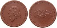 Böttger Johannes Friedrich - Erfinder des Porzellans - o.J. - Medaille  prägefrisch