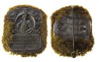 Selb - auf das XII. Oberfränkische Zimmerstutzen Bundesschiessen - 1921 - Abzeichen  vz