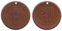Dresden - 10. Jahrestag der Zerstörung - 1955 - Medaille  prägefrisch