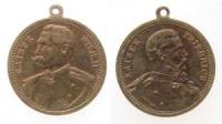 Friedrich und Wilhelm II - o.J. - tragbare Medaille  ss+