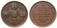 Zürich - 500-Jahrfeier des Eintritts Zürichs in den Bund - 1851 - Medaille  vz