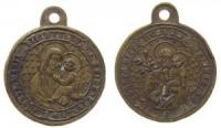 Heilige Familie - o.J. - tragbare Medaille  ss