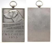 Eschede - Dalmatiner Hundeclub - 1955 - tragbare Plakette  vz