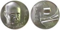 Hindemith Paul (1895-1963) Deutscher Komponist und Dirigent - 1995 - Medaille  stgl