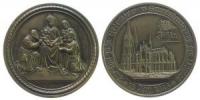 Köln - auf den 700. Jahrestag der Grundsteinlegung 1248 - 1948 - Medaille  vz+