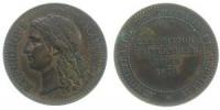 Paris - auf die Weltausstellung - 1878 - Medaille  vz
