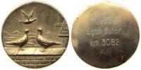 Brieftaubenrennen - Egon Sutor - 1962 3082 KM - 1962 - Medaille  ss-vz
