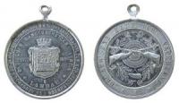 Landau (Pfalz) - auf das XVI. Verbandsschießen - 1898 - tragbare Medaille  fast vz