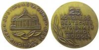 Bad Kissingen - 25. Kongress Deutscher Hygieniker u. Mikrobiologen - 1955 - Medaille  vz