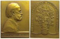 Smetana Bedrich (1824-1884) - auf seinen 100. Geburtstag - 1924 - Plakette  vz