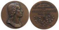 Schiller Friedrich (1759-1805) - 1905 - Medaille  vz+
