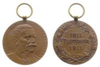 Carl Anton (1848-1849) - auf seinen 100. Geburtstag - 1911 - tragbare Medaille  vz-stgl