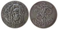 Oberammergau - Erinnerung an die Passionsspiele - 1930 - Medaille  vz+
