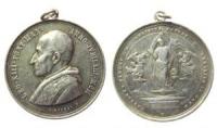 Leo XIII (1878-1903) - auf das Heilige Jahr - 1900 - tragbare Medaille  ss