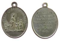 La Salette-Fallavaux - auf die Marienerscheinung - 1846 - tragbare Medaille  vz