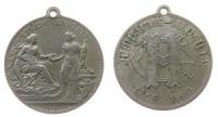 Strebe Vorwärts - Jubiläums-Medaille HG 1865-1890 - 1895 - tragbare Prämienmedaille  ss