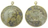 Luitpold (1887-1912) - 1889 - tragbare Medaille  ss