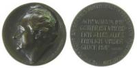 Goethe (1749-1832) - zur Erinnerung an Goethes Aufenthalt in Poessneck - 1923 - Medaille  vz