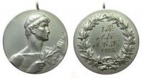 I. Pr. A. Sch. A C.K. 1923 - 1923 - tragbare Medaille  vz