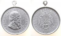 Herborn - 17. Turnfest des Lahn-Dill Gaues - 1899 - tragbare Medaille  ss-vz