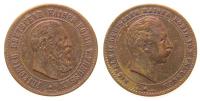 Friedrich und Wilhelm II - o.J. - Medaille  ss