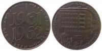 Jahreswechsel - Wiederaufbau - 1961 - Medaille  vz-stgl