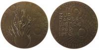 Jahreswende - der Griff nach den Sternen - 1970 - Medaille  vz-stgl