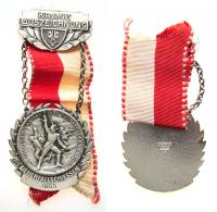 Nidwalden - Überfallschießen - 1955 - tragbare Medaille  vz
