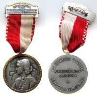 Graubünden Grisons - Einzelkonkurrenz - 1955 - tragbare Medaille  vz