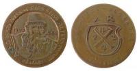 Riese Adam (1492-1559) - deutscher Rechenmeister - o.J. - Medaille  ss