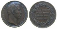 Charles X (1824-30) - auf seinen Besuch in Douai - 1827 - Medaille  ss+