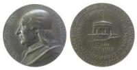 Zinzendorf Nikolaus Ludwig Graf von (1700-1760) - auf das 200jährige Gründungsjahr der Herrnhuter Brüdergemeinde - 1922 - Medaille  vz