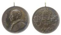 Leo XIII. (1878-1903) - auf sein 50jähriges Priesterjubiläum - 1887 - tragbare Medaille  ss+