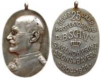 Prinz Alfons v. Bayern - 1929 - tragbare Medaille  ss+