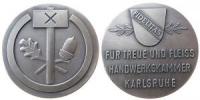 Karlsruhe - für Treue und Fleiss - o.J. - Medaille  vz-stgl
