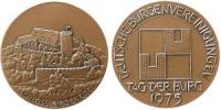 Biedenkopf Schloss - Deutsche Burgenvereinigung - 1975 - Medaille  vz-stgl