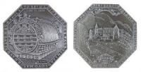 Heidelberg - auf das große Heidelberger Faß 1196-1996 - 1995 - Medaille  stgl
