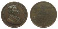Unzelmann Carl Wilhelm Ferdinand (1753-1832) - auf sein 50-jährigea Bühnenjubiläum - 1821 - Medaille  ss+