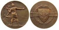 Deutscher Schulverein - auf das 25 jährige Bestehen - 1905 - Medaille  vz