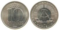 DDR - 1989 - 10 Pfennig  stgl