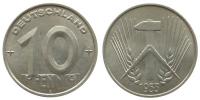 DDR - 1953 - 10 Pfennig  vz-stgl