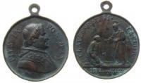 Pius IX (1846-1870) - o.J. - tragbare Medaille  ss
